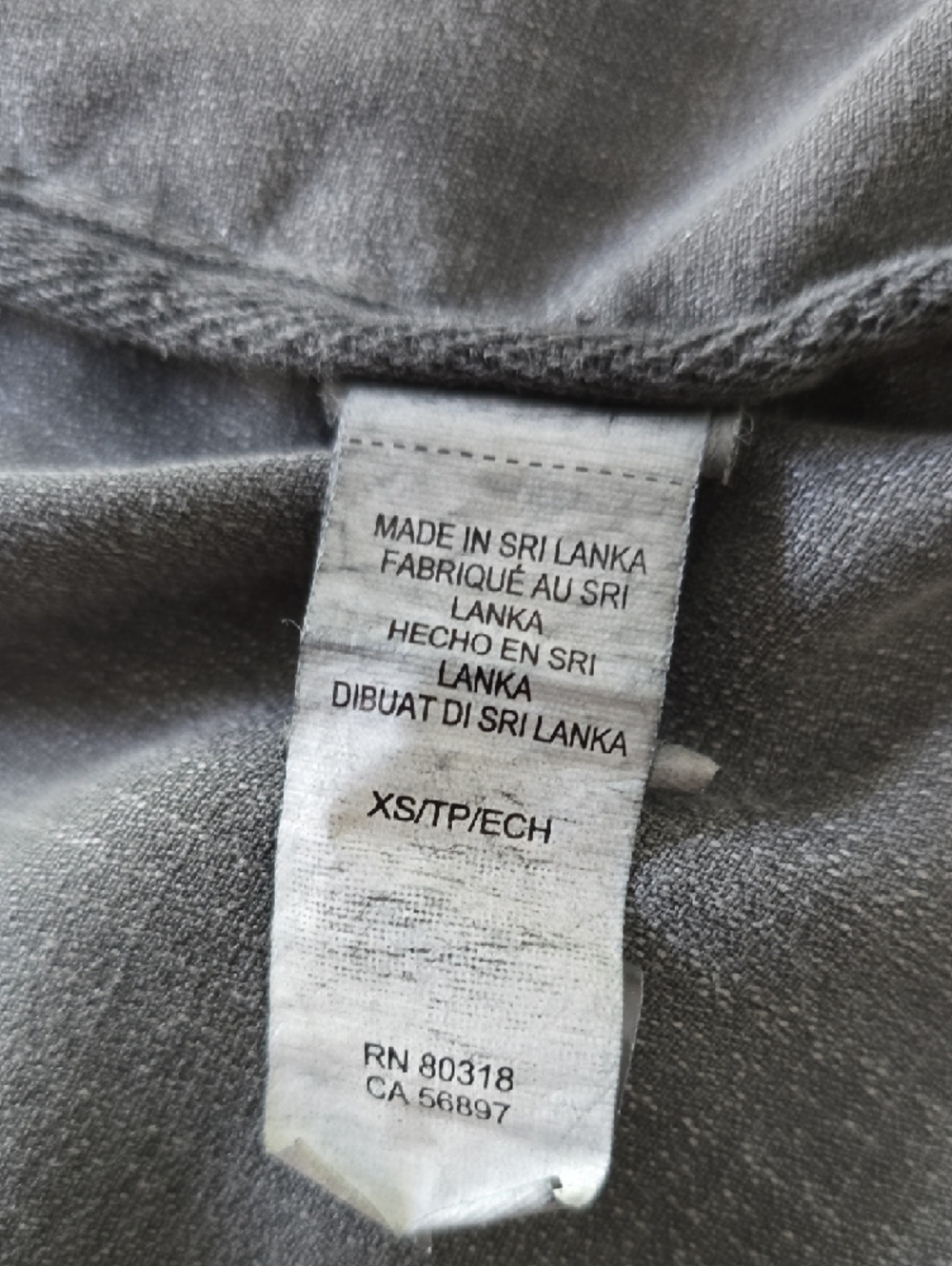 Women’s Lucky Brand Military Style Utility Jacket Grey Size S - Picture 11 of 16